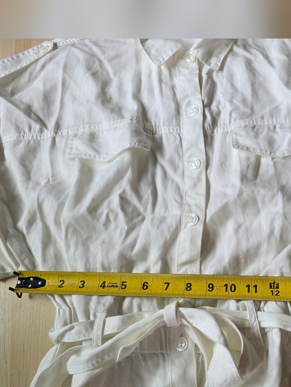 Young Fabulous & Broke White Greylin Utility Jumpsuit Size XS NWT - Picture 6 of 14